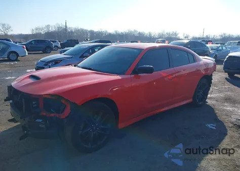 2022 Dodge Charger Gt Awd z USA, uszkodzony, nr VIN 2C3CDXMG9NH194987